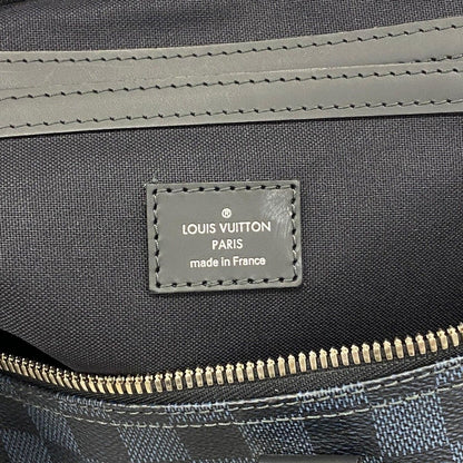 Louis Vuitton Boston Bag Damier Cobalt Keepall Bandouliere 45 Black — view 5