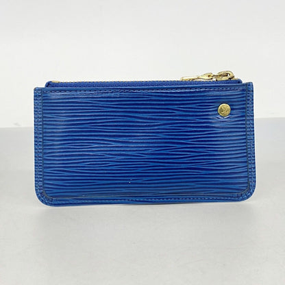 Louis Vuitton Coin Case Epi Pochette Cles Toledo Blue — view 8