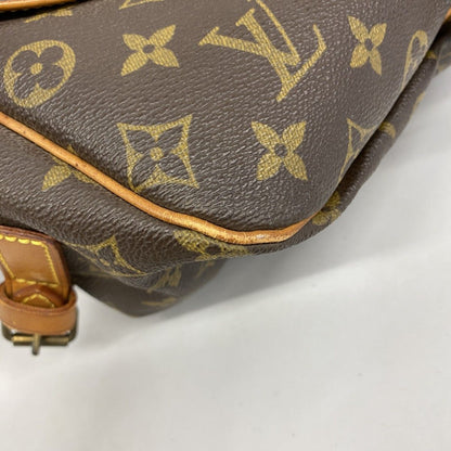 Louis Vuitton Shoulder Bag Monogram Saumur 35 Brown — view 7