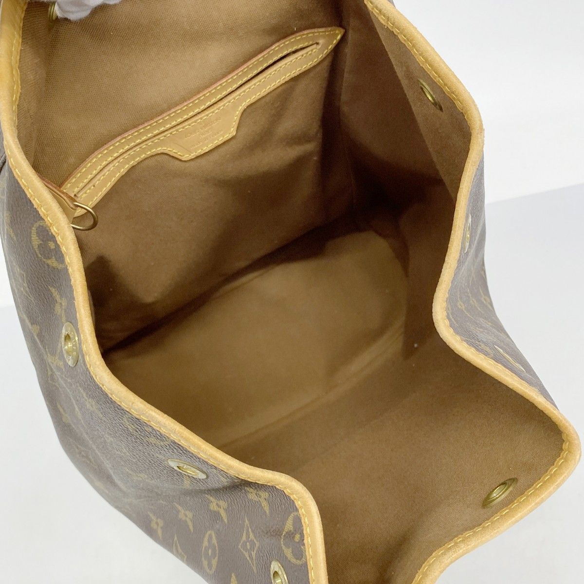 Louis Vuitton Backpack Monogram Montsouris GM Brown — view 4