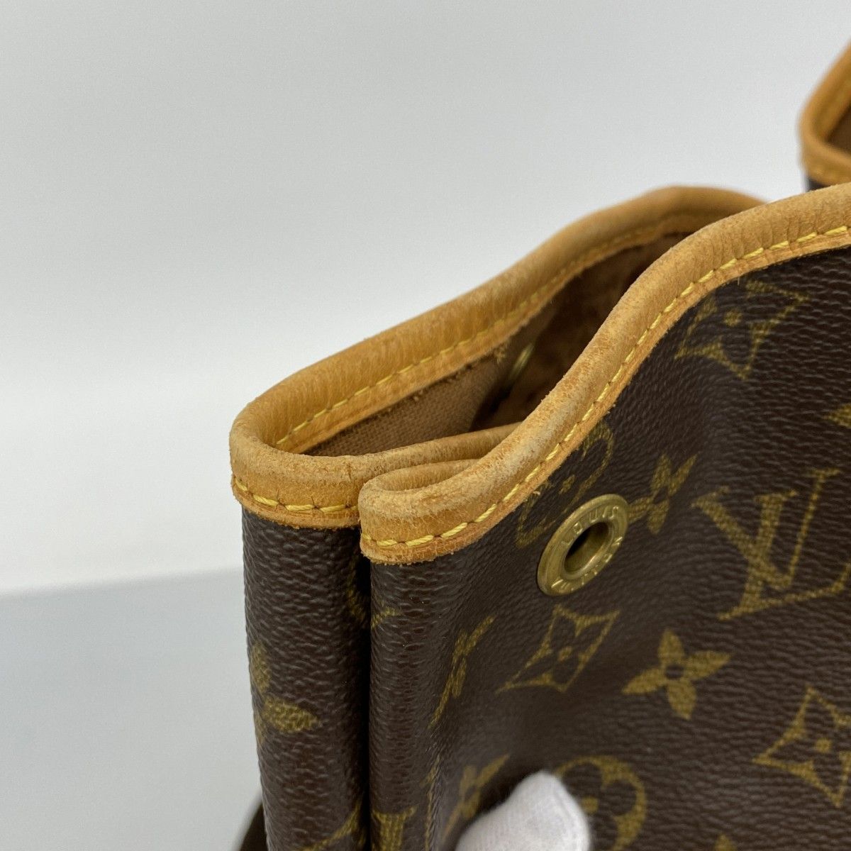 Louis Vuitton Backpack Monogram Montsouris GM Brown — view 6