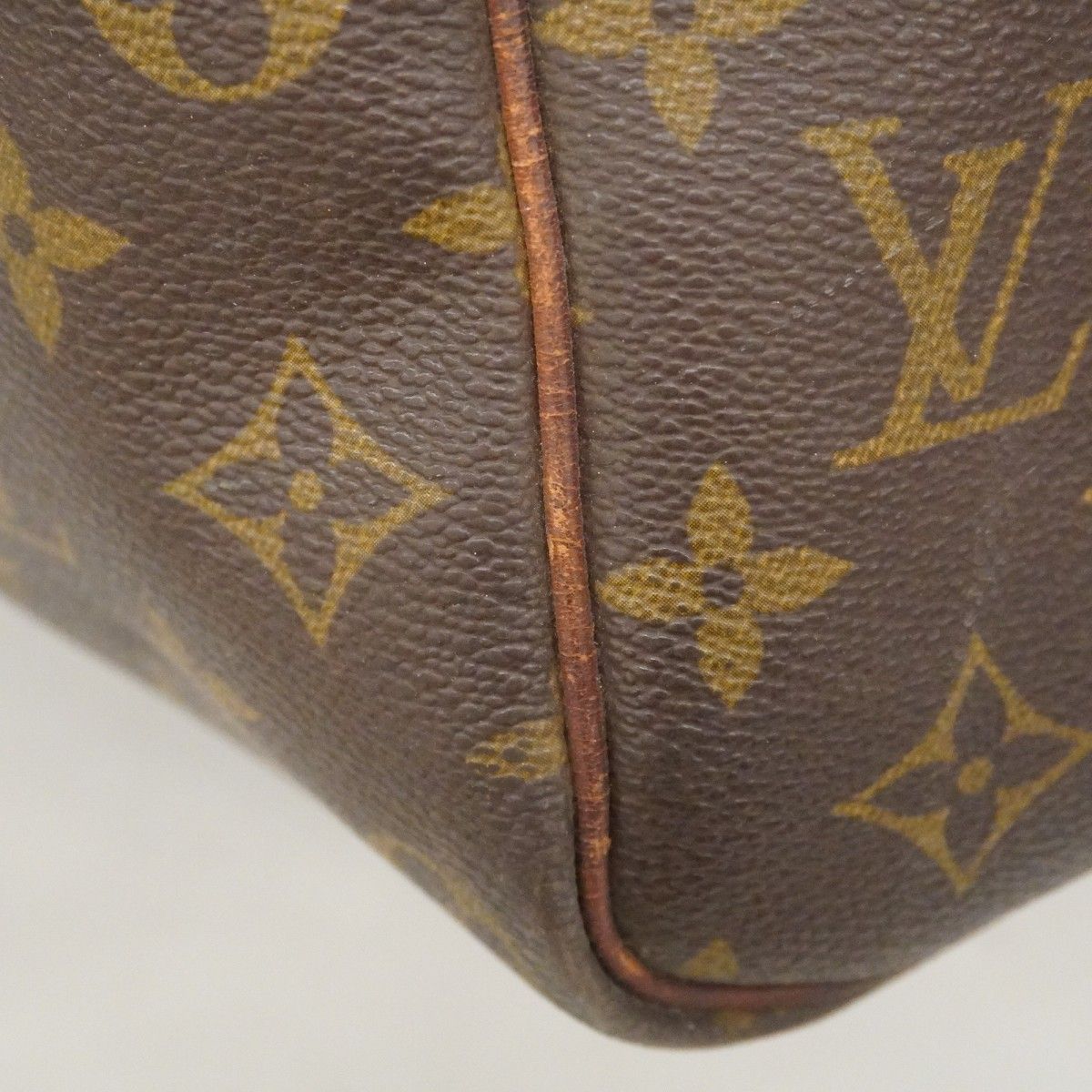 Louis Vuitton Boston Bag Monogram Keepall 50 Brown — view 7