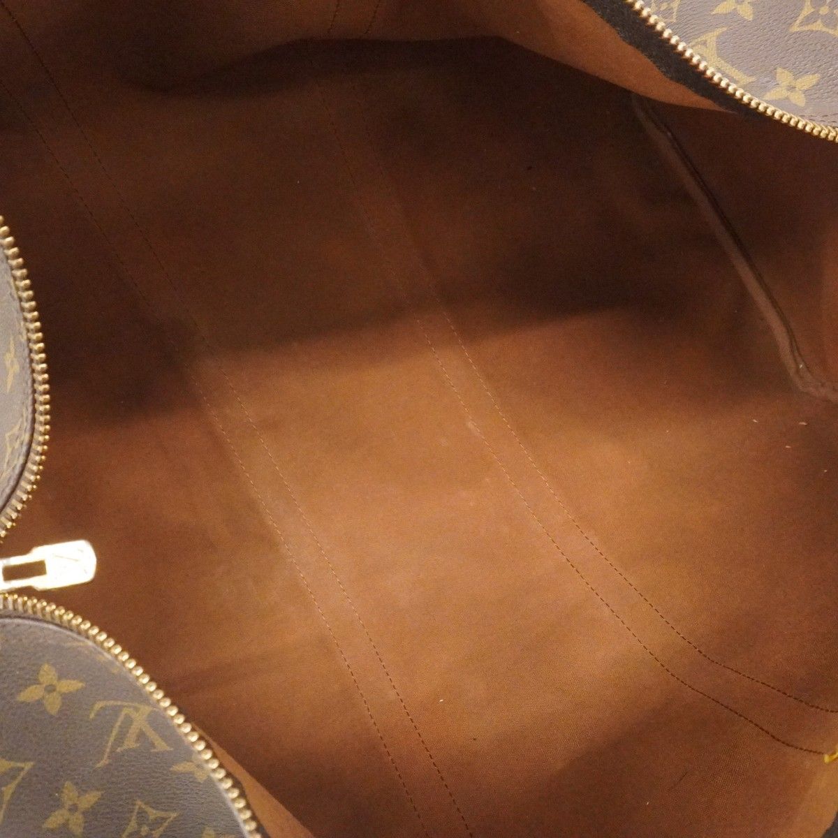 Louis Vuitton Boston Bag Monogram Keepall 50 Brown — view 4