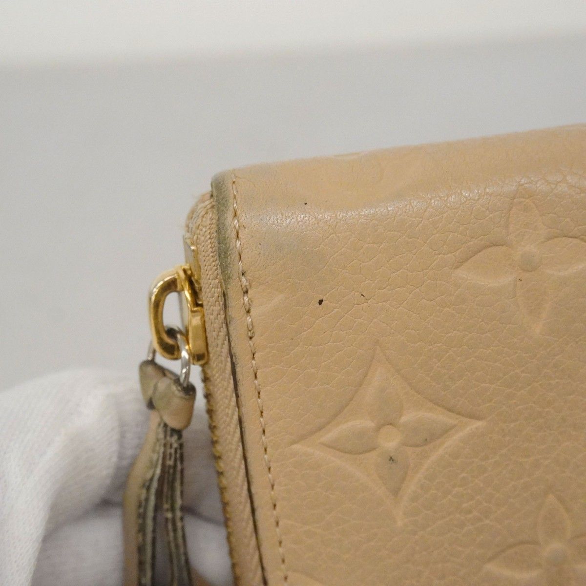 Louis Vuitton Wallet Monogram Empreinte Portefeuille Clemence Dune — view 6