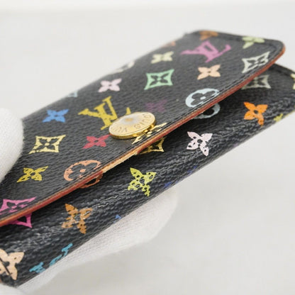 Louis Vuitton Key Case Monogram Multicolor Multicles 4 Noir Key Holder — view 7