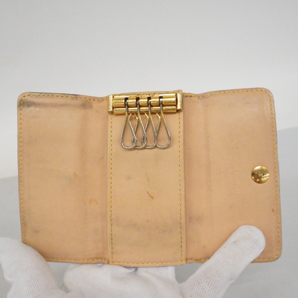 Louis Vuitton Key Case Monogram Multicolor Multicles 4 Noir Key Holder — view 3