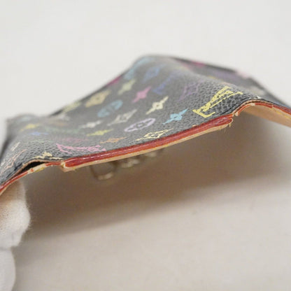 Louis Vuitton Key Case Monogram Multicolor Multicles 4 Noir Key Holder — view 6