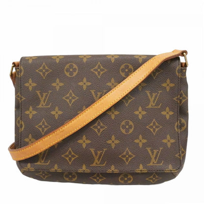 Louis Vuitton Shoulder Bag Monogram Musette Tango Short Strap Brown
