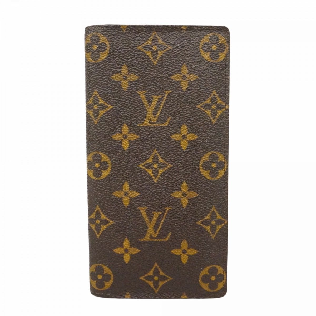 Louis Vuitton Wallet Monogram Portefeuille Brazza Brown