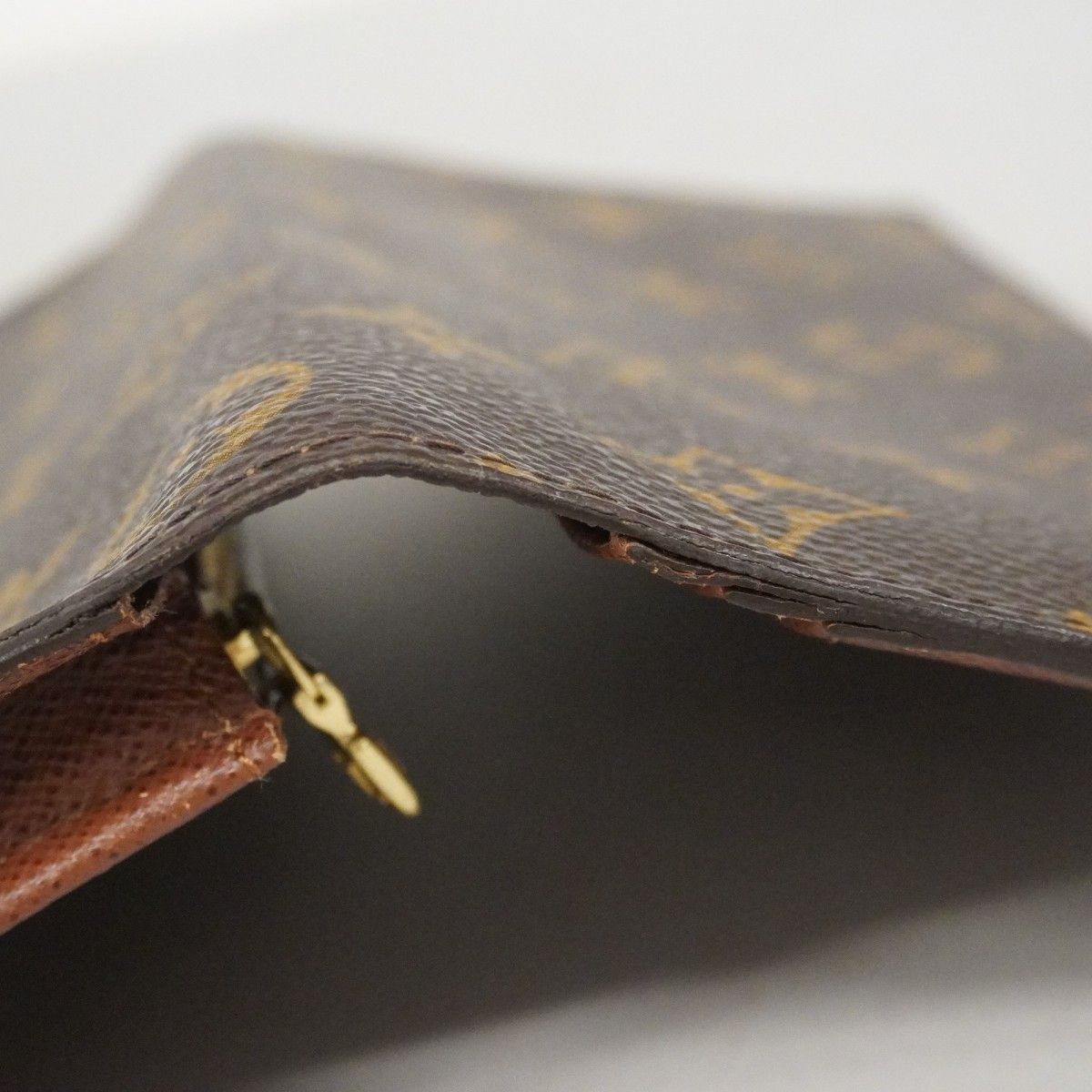 Louis Vuitton Wallet Monogram Portefeuille Brazza Brown — view 6