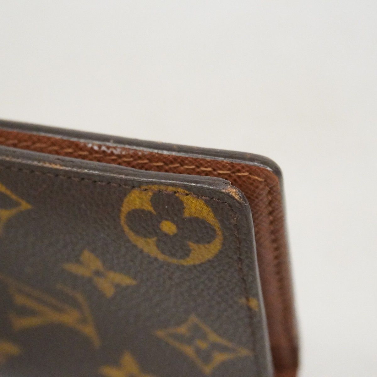 Louis Vuitton Wallet Monogram Portefeuille Brazza Brown — view 7