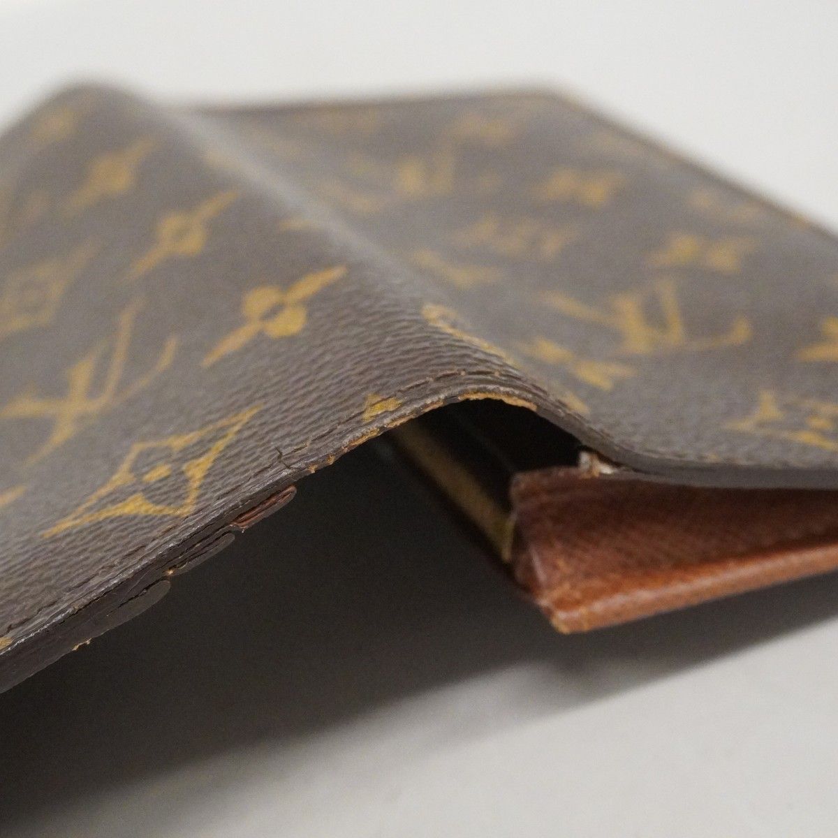 Louis Vuitton Wallet Monogram Portefeuille Brazza Brown — view 5
