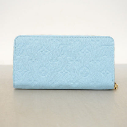 Louis Vuitton Wallet Monogram Empreinte Zippy Gray Blue — view 8