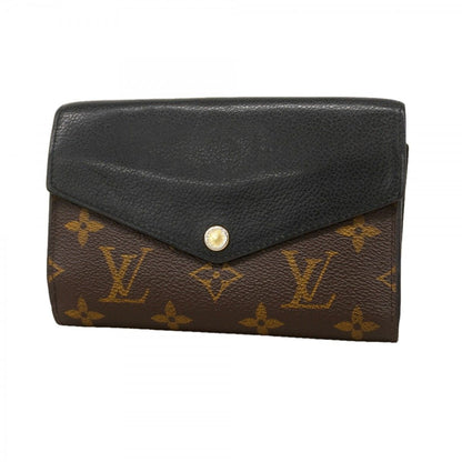Louis Vuitton Wallet Monogram Portefeuille Pallas Compact Brown