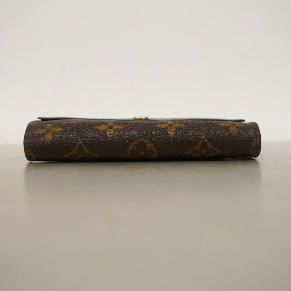 Louis Vuitton Wallet Monogram Portefeuille Pallas Compact Brown — view 3