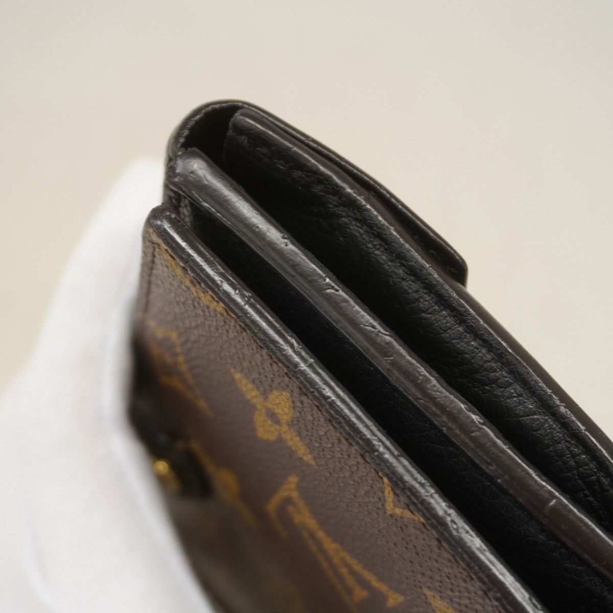 Louis Vuitton Wallet Monogram Portefeuille Pallas Compact Brown — view 7