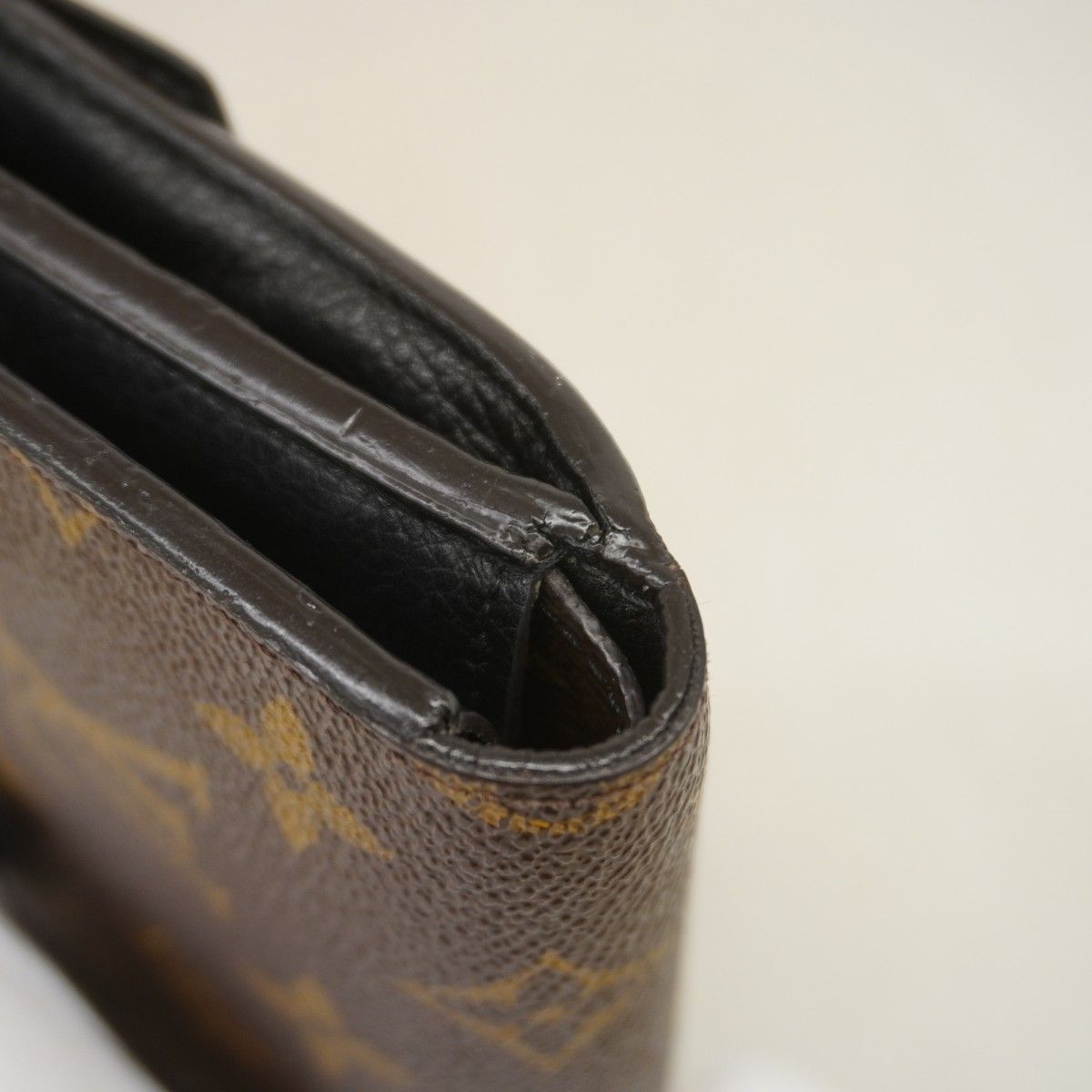 Louis Vuitton Wallet Monogram Portefeuille Pallas Compact Brown — view 6