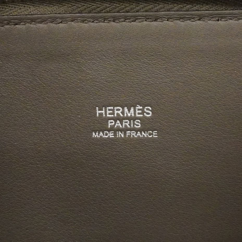 Hermes Handbag Bolide 26 Swift Etain Silver 2-Way — view 5