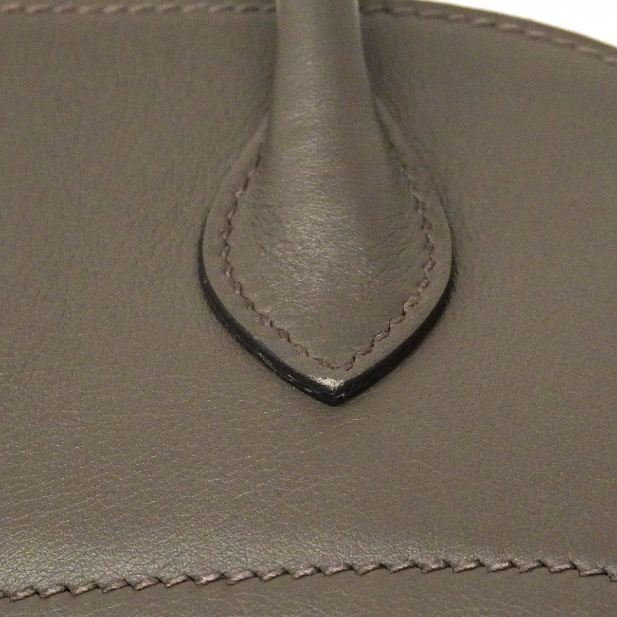 Hermes Handbag Bolide 26 Swift Etain Silver 2-Way — view 7