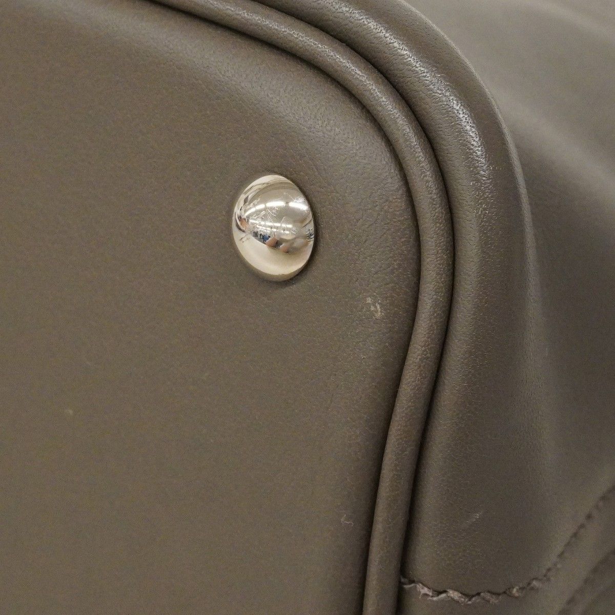 Hermes Handbag Bolide 26 Swift Etain Silver 2-Way — view 6