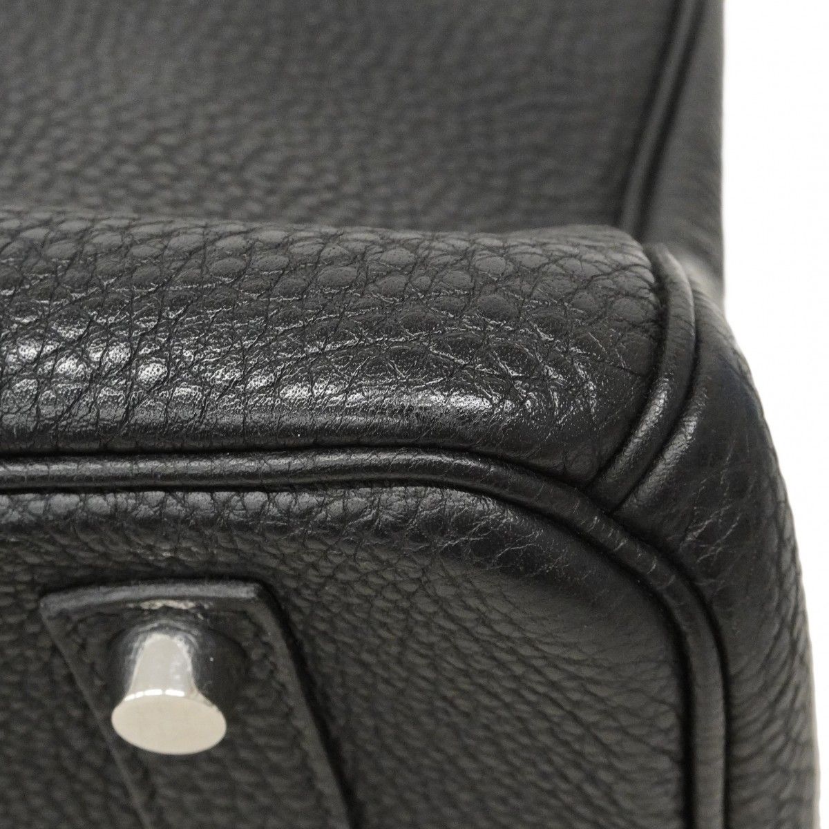 Hermes Handbag Birkin 35 Togo Black Silver — view 6