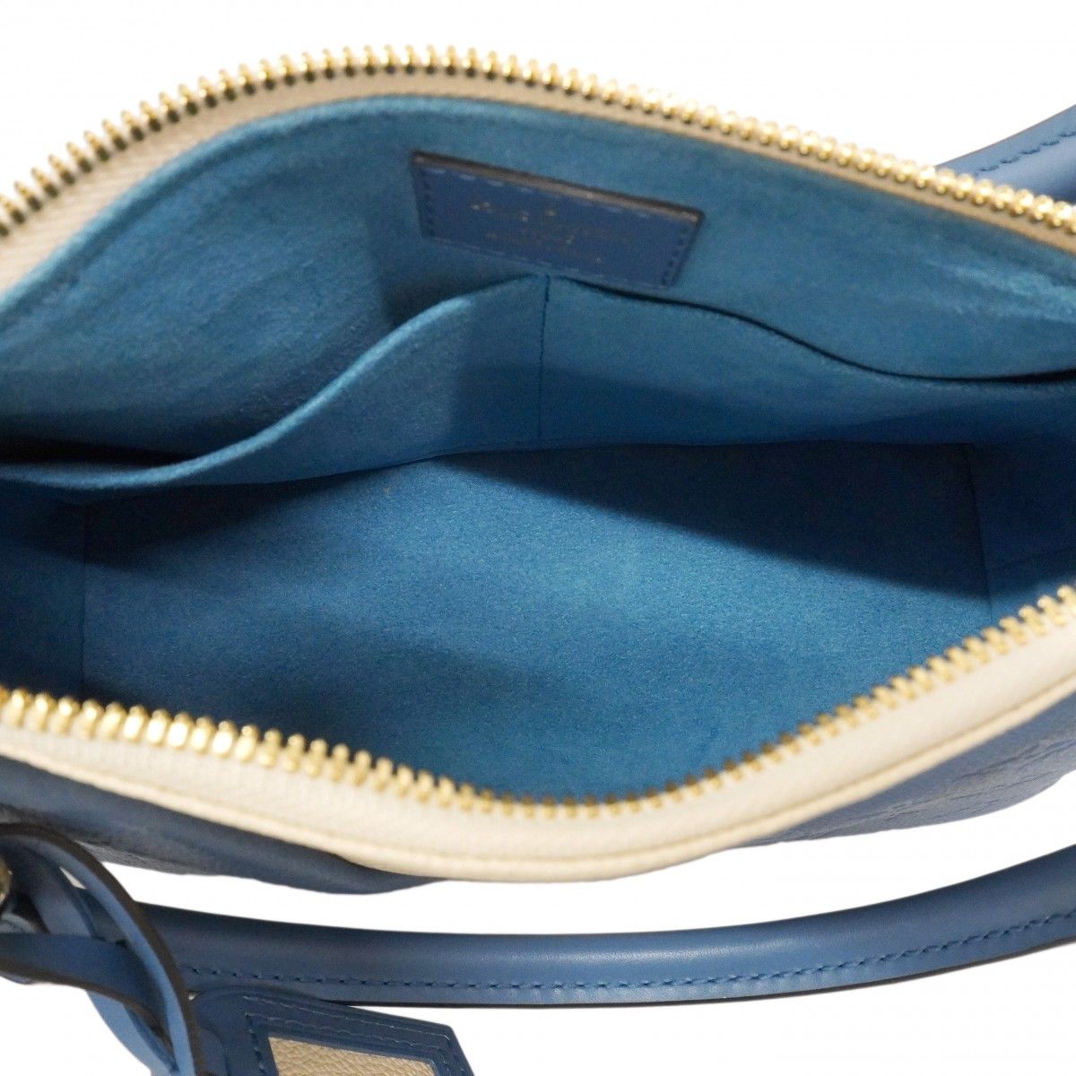 Louis Vuitton Handbag Monogram Empreinte Tote BB Blue Jean 2-Way — view 4