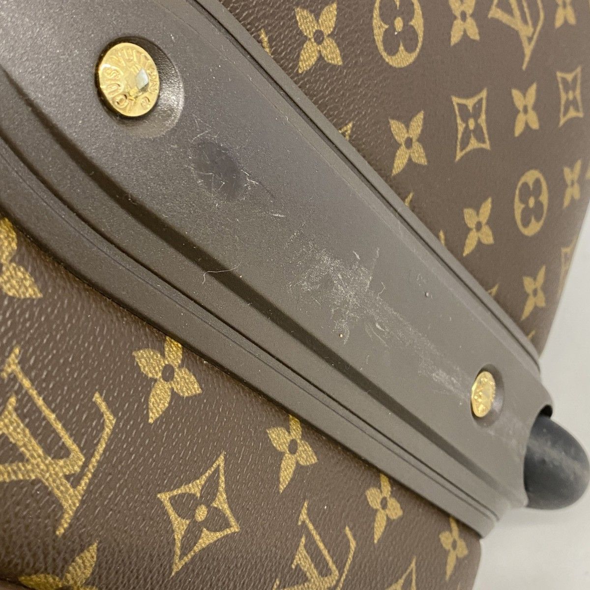 Louis Vuitton Travel Bag Monogram Pegase 55 Brown — view 8