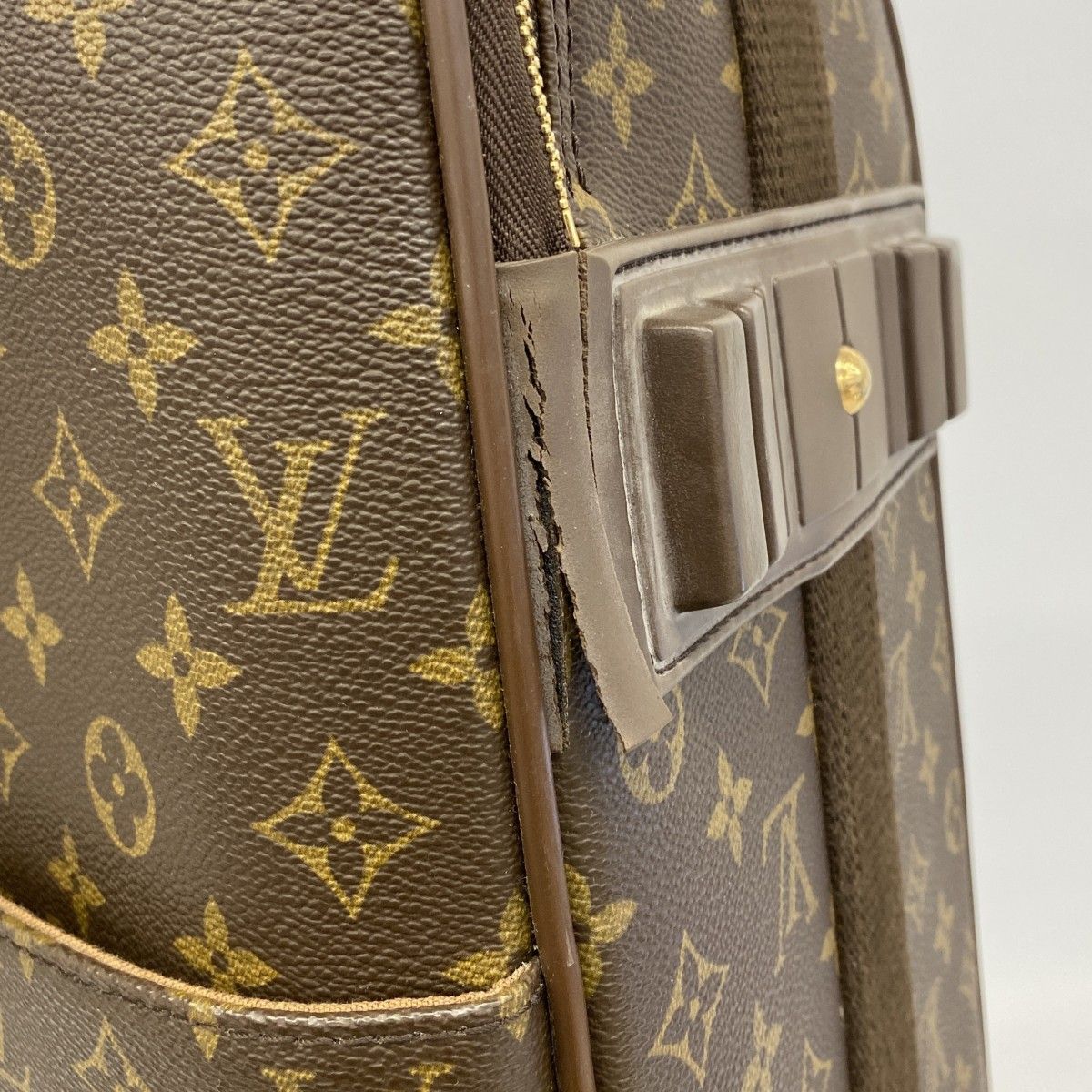 Louis Vuitton Travel Bag Monogram Pegase 55 Brown — view 6