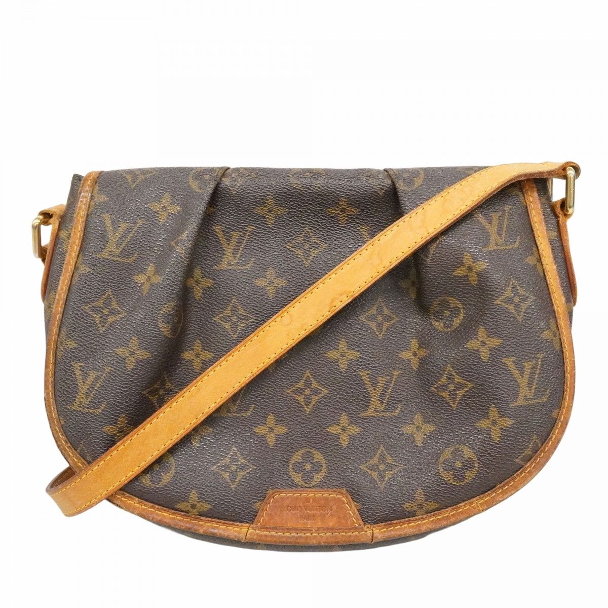 Louis Vuitton Shoulder Bag Monogram Menilmontan PM Brown