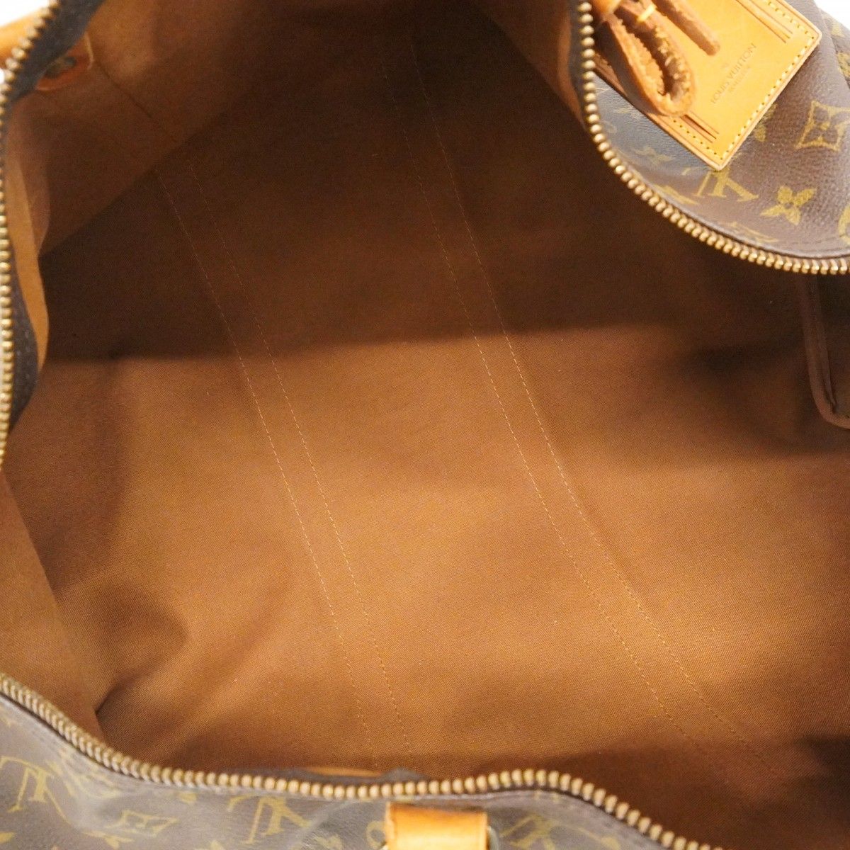 Louis Vuitton Boston Bag Monogram Keepall 50 Brown — view 4