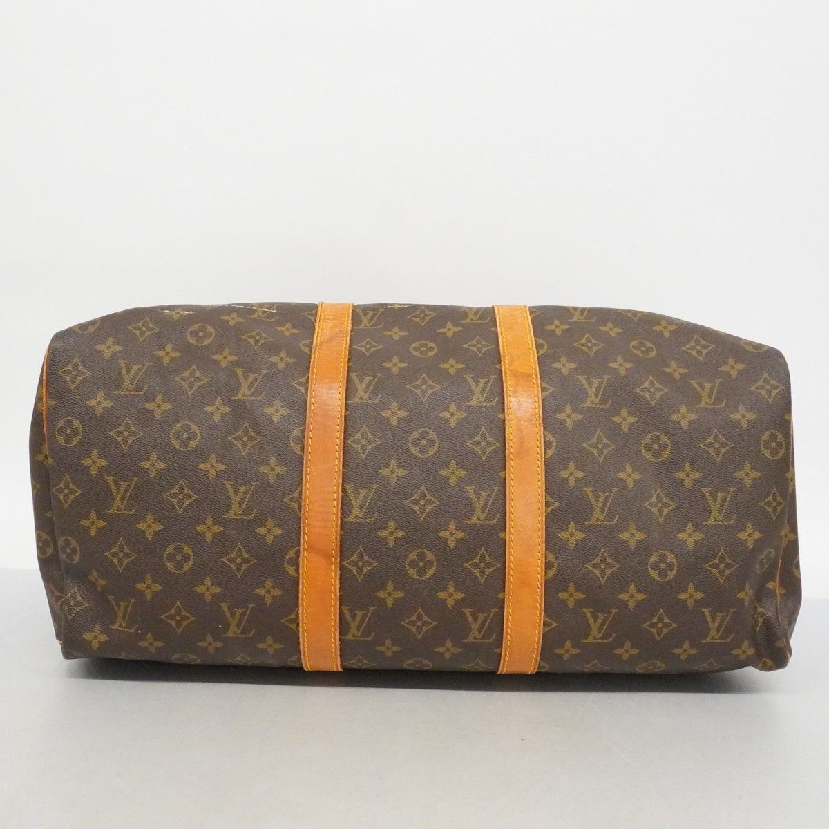 Louis Vuitton Boston Bag Monogram Keepall 50 Brown — view 3