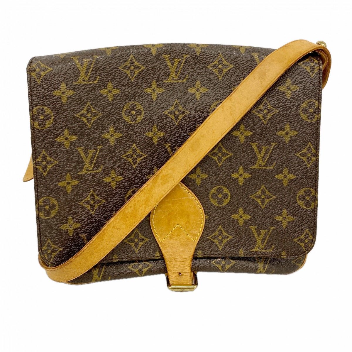Louis Vuitton Shoulder Bag Monogram Carte Ciel GM Brown