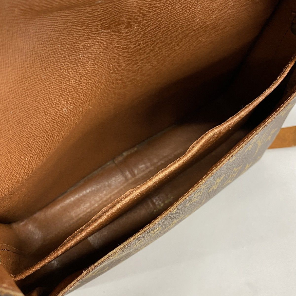 Louis Vuitton Shoulder Bag Monogram Carte Ciel GM Brown — view 4