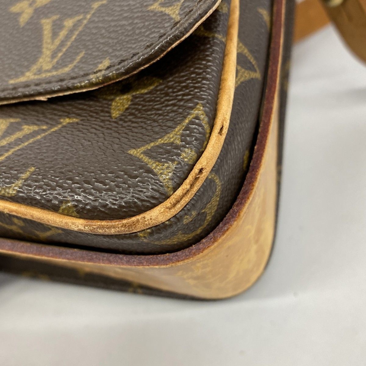 Louis Vuitton Shoulder Bag Monogram Carte Ciel GM Brown — view 6