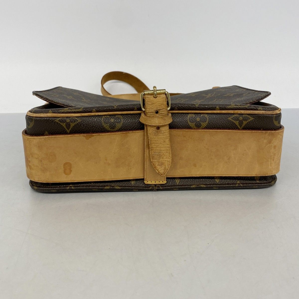 Louis Vuitton Shoulder Bag Monogram Carte Ciel GM Brown — view 3