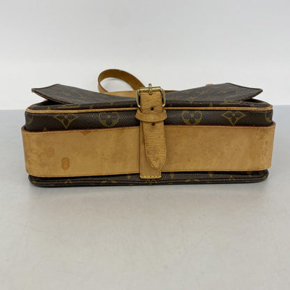Louis Vuitton Shoulder Bag Monogram Carte Ciel GM Brown — view 3