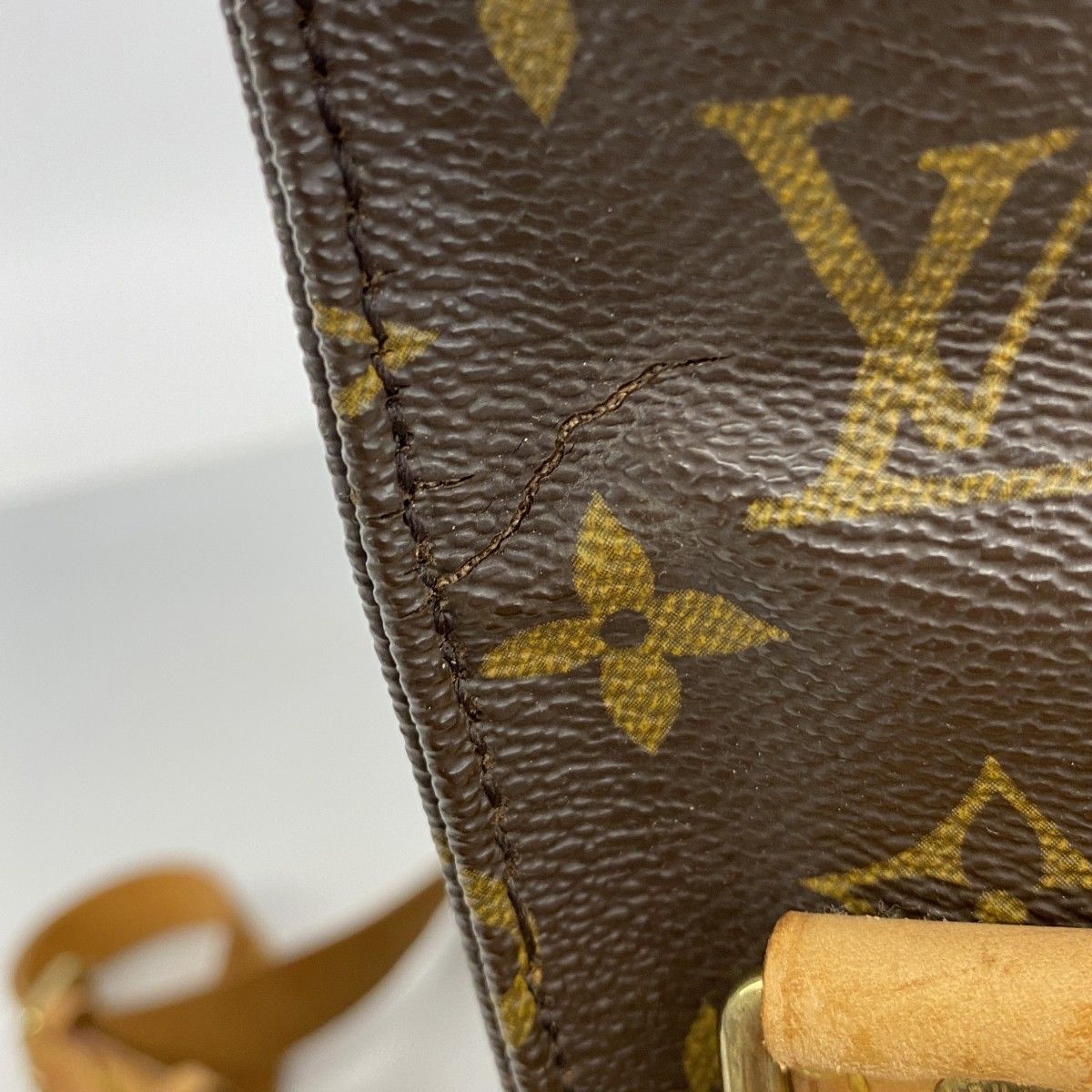 Louis Vuitton Shoulder Bag Monogram Carte Ciel GM Brown — view 7