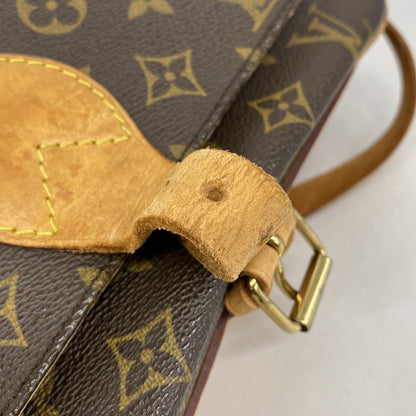 Louis Vuitton Shoulder Bag Monogram Carte Ciel GM Brown — view 9