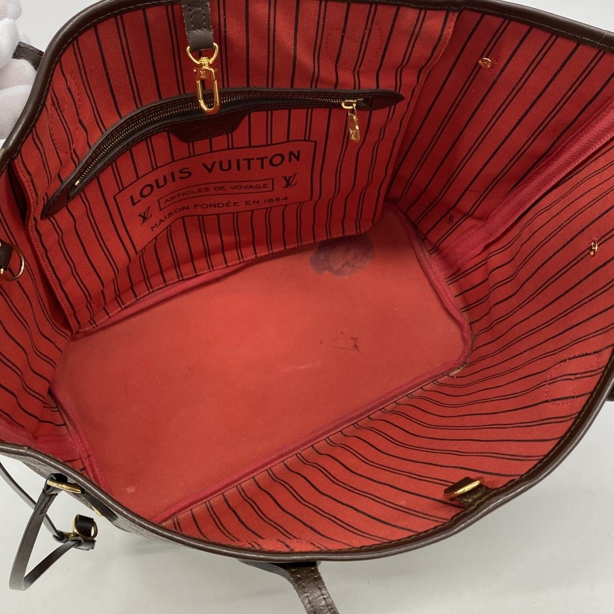 Louis Vuitton Tote Damier Neverfull MM Ebene — view 4