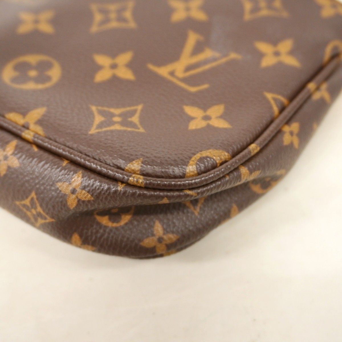 Louis Vuitton Shoulder Bag Monogram Multi Pochette Khaki Brown 2-Way — view 8