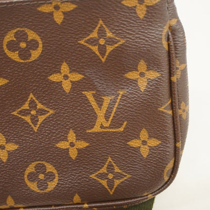 Louis Vuitton Shoulder Bag Monogram Multi Pochette Khaki Brown 2-Way — view 9