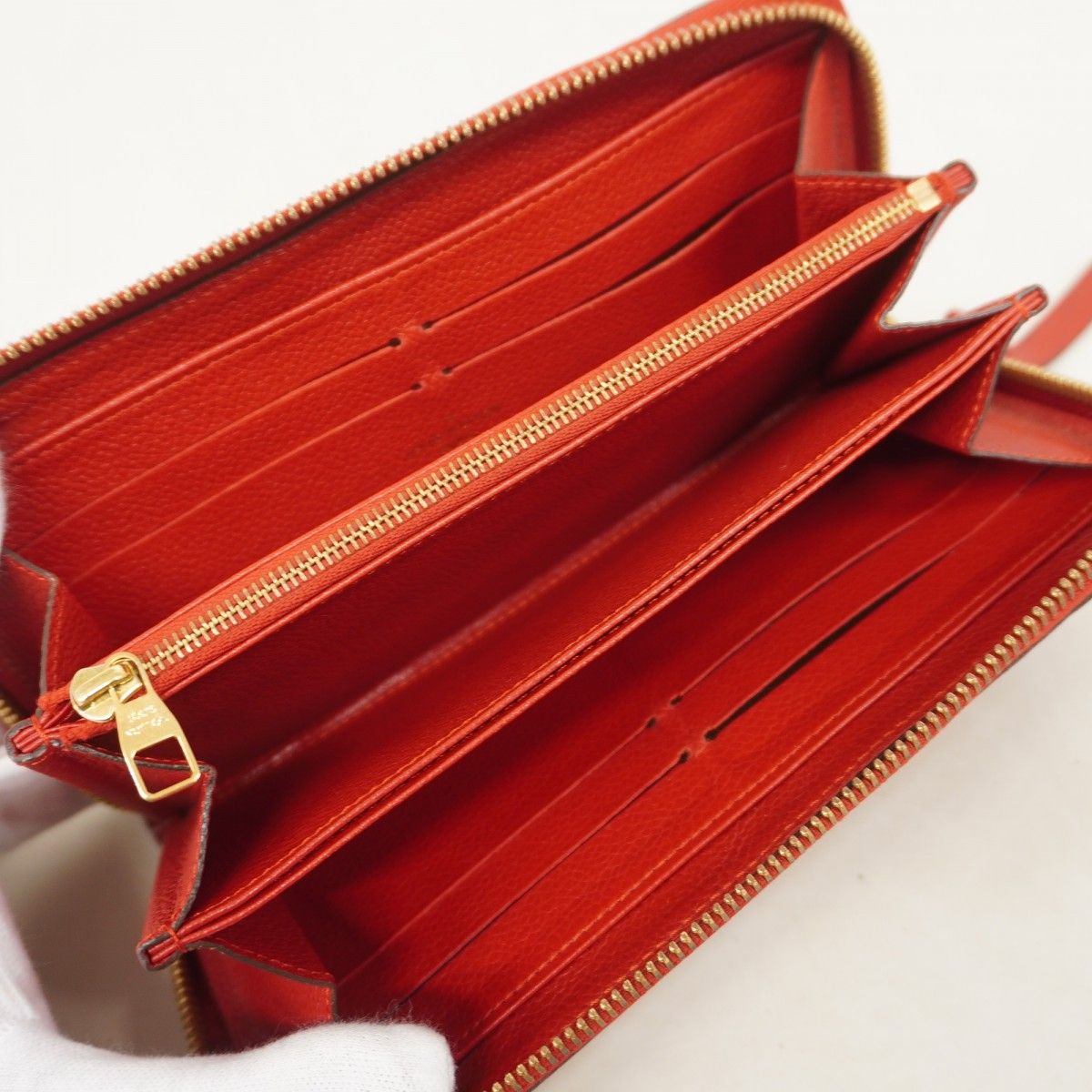 Louis Vuitton Wallet Monogram Empreinte Zippy Cerise — view 4