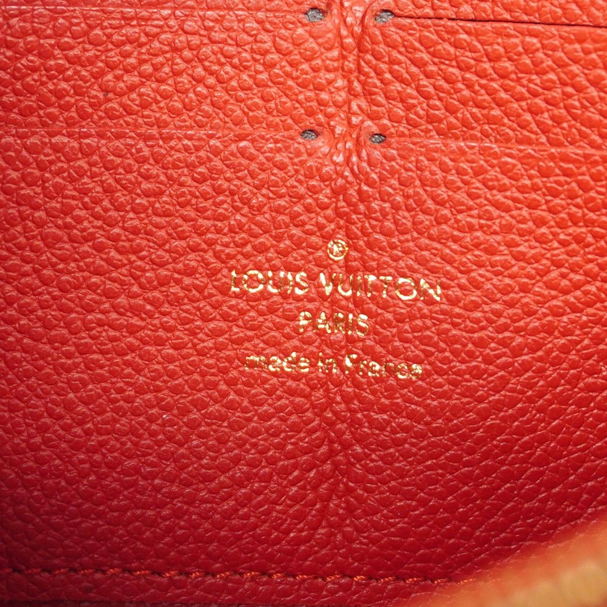 Louis Vuitton Wallet Monogram Empreinte Zippy Cerise — view 5