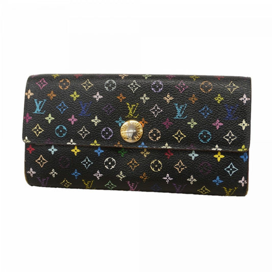 Louis Vuitton Wallet Monogram Multicolor Portefeuille Sarah Pistache