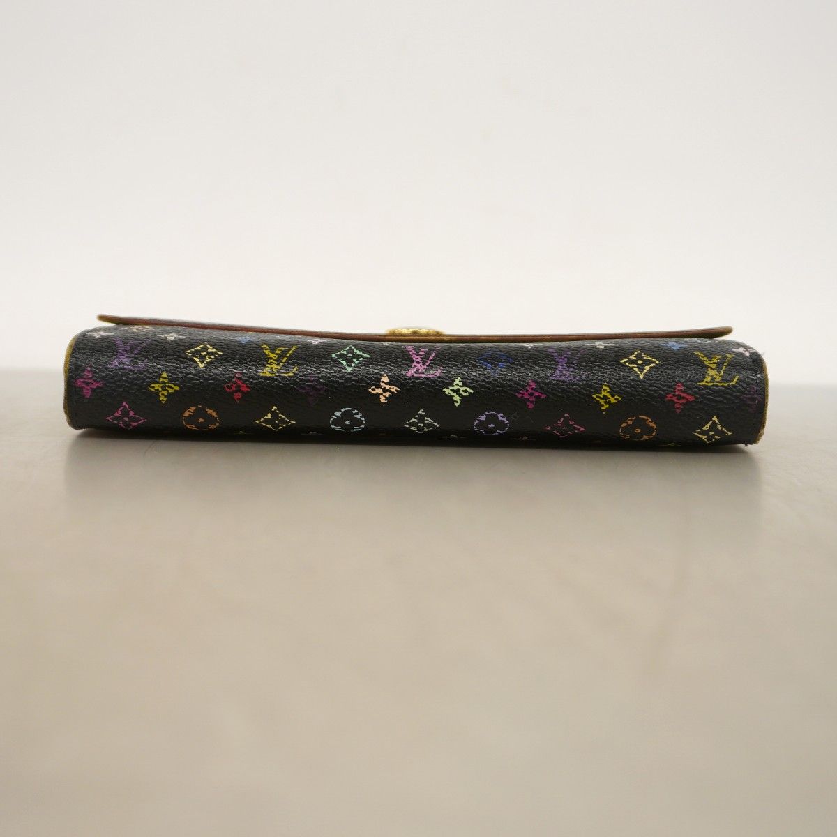 Louis Vuitton Wallet Monogram Multicolor Portefeuille Sarah Pistache — view 3