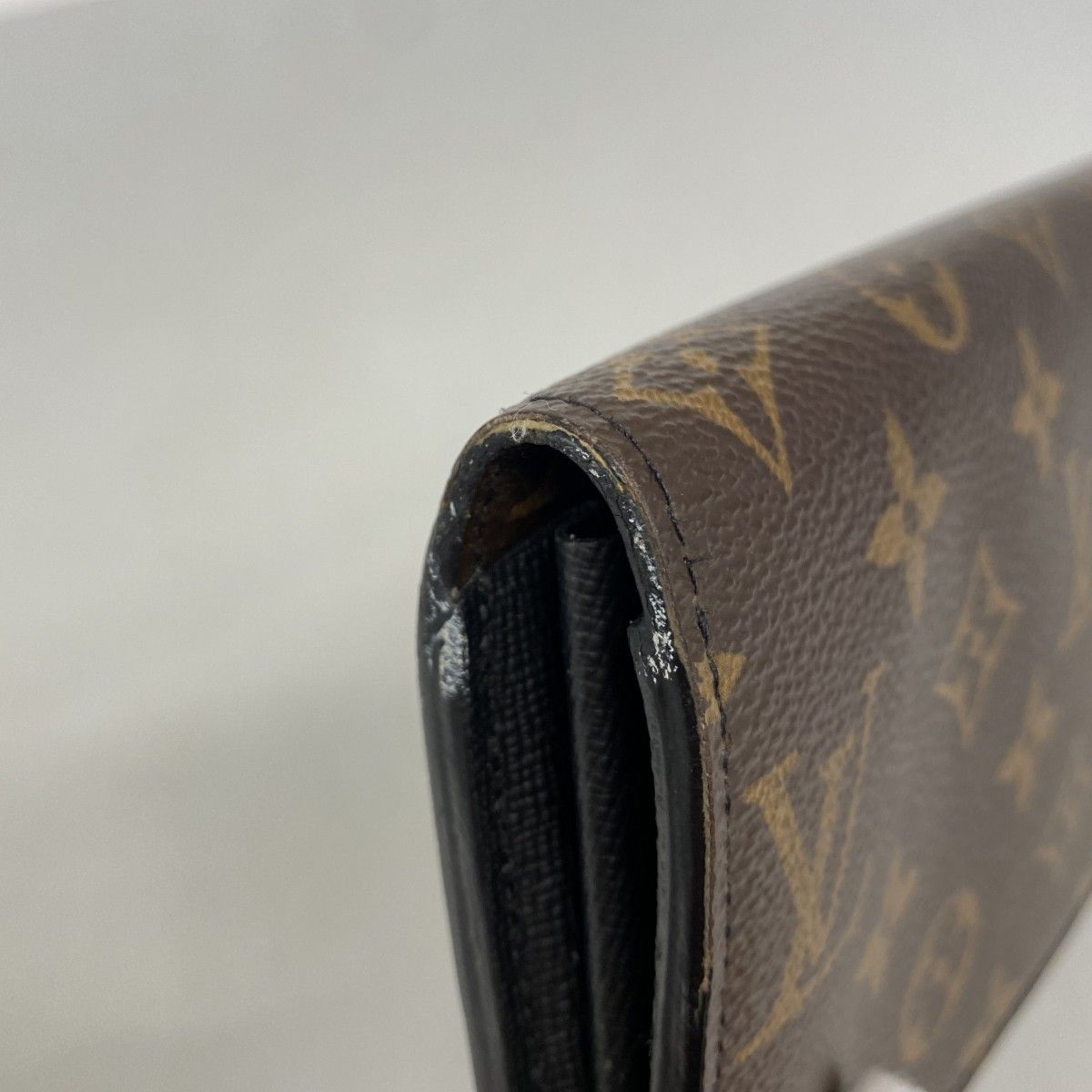 Louis Vuitton Wallet Monogram Macassar Zippy Dragonne Brown — view 5