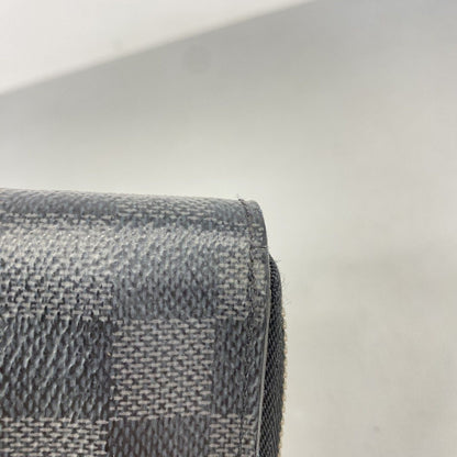 Louis Vuitton Wallet Damier Graphite Zippy Vertical Black — view 8