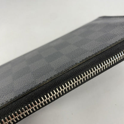 Louis Vuitton Wallet Damier Graphite Zippy Vertical Black — view 6