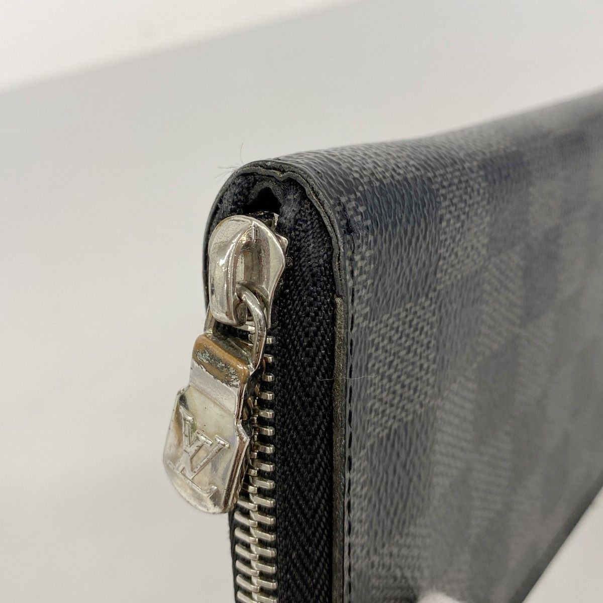 Louis Vuitton Wallet Damier Graphite Zippy Vertical Black — view 7