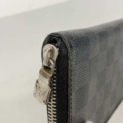 Louis Vuitton Wallet Damier Graphite Zippy Vertical Black — view 7